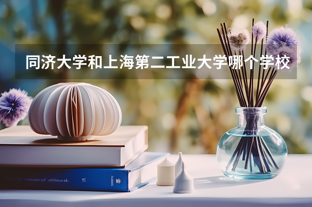 同济大学和上海第二工业大学哪个学校好 录取分数线对比