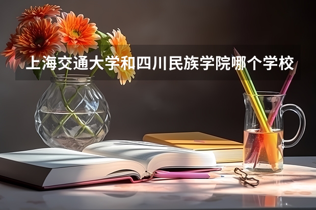 上海交通大学和四川民族学院哪个学校好 录取分数线对比