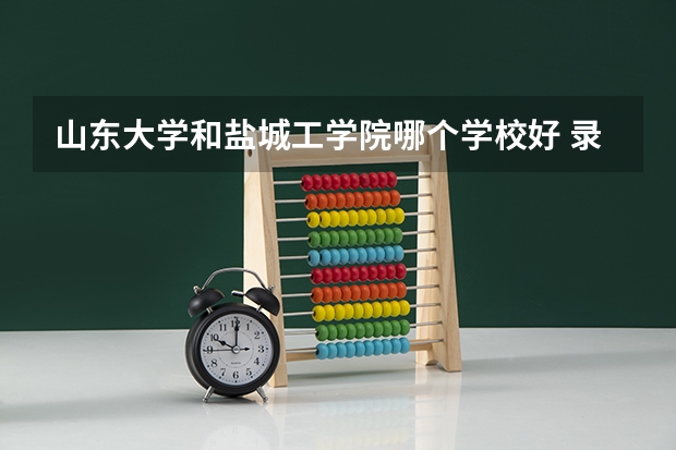 山东大学和盐城工学院哪个学校好 录取分数线对比