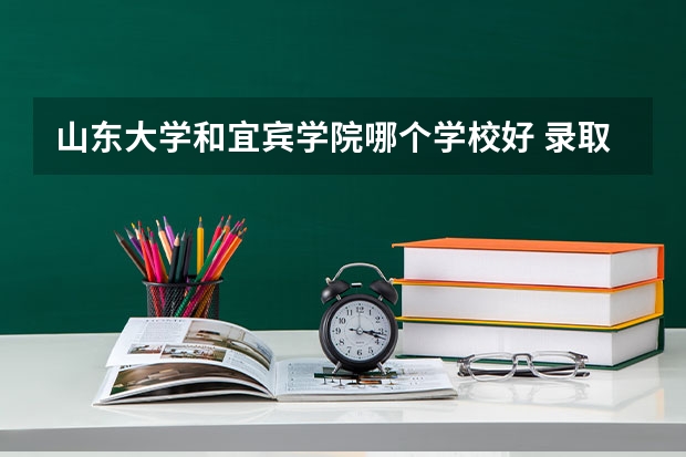 山东大学和宜宾学院哪个学校好 录取分数线对比