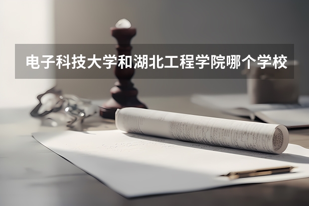 电子科技大学和湖北工程学院哪个学校好 录取分数线对比