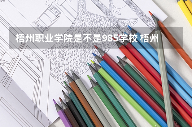 梧州职业学院是不是985学校 梧州职业学院有哪些王牌的专业