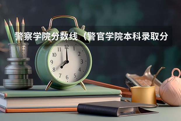 警察学院分数线（警官学院本科录取分数线2023年）