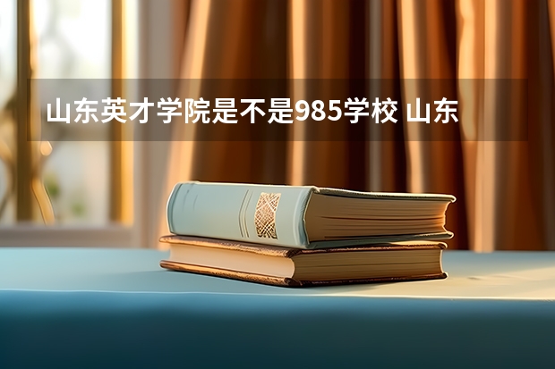 山东英才学院是不是985学校 山东英才学院有哪些王牌的专业