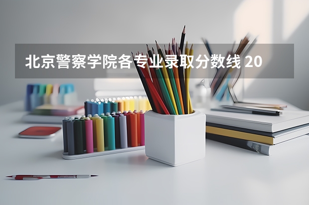 北京警察学院各专业录取分数线 2023年山警的分数线