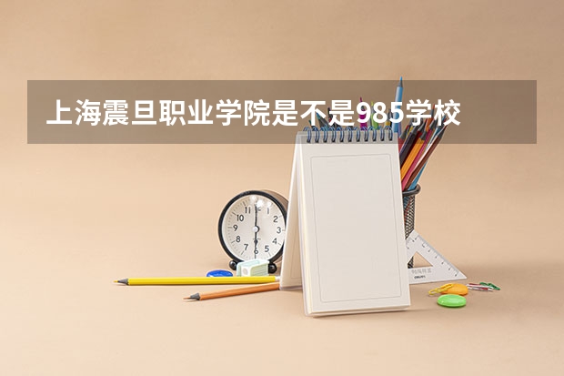 上海震旦职业学院是不是985学校 上海震旦职业学院有哪些王牌的专业