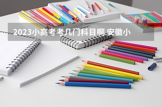 2023小高考考几门科目啊 安徽小高考正式名称