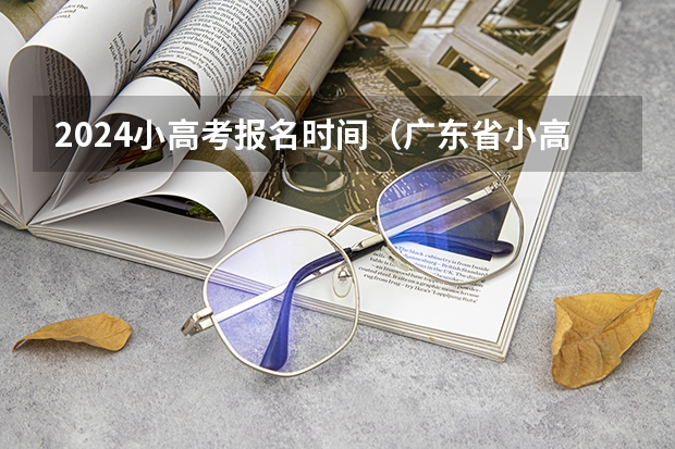 2024小高考报名时间（广东省小高考时间）