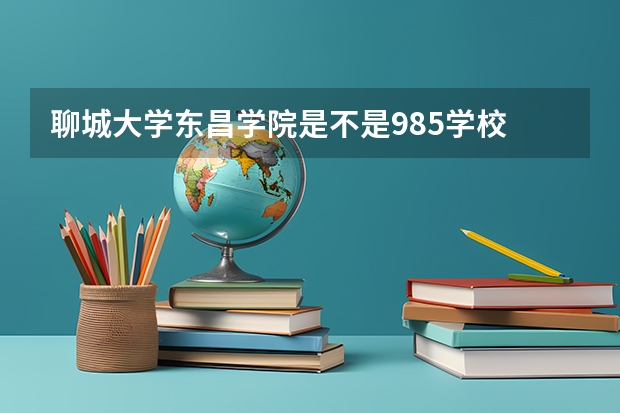 聊城大学东昌学院是不是985学校 聊城大学东昌学院有哪些王牌的专业