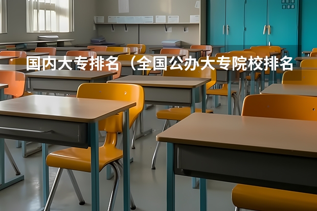 国内大专排名（全国公办大专院校排名及分数线）