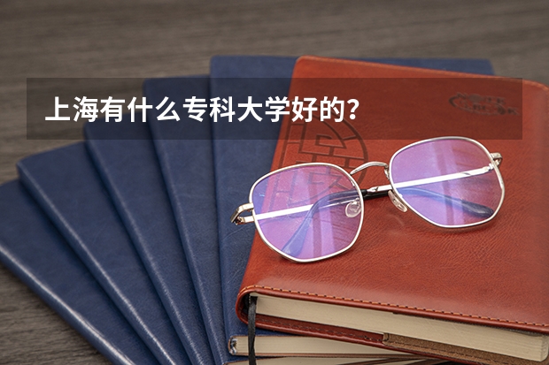 上海有什么专科大学好的？